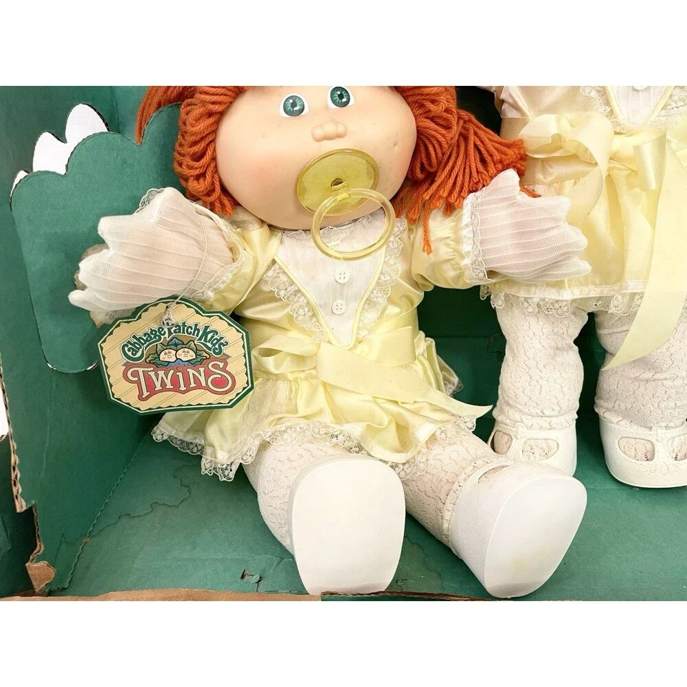 VTG Cabbage Patch Kids Twins Limited Edition 1985 Coleco Red Head VINTAGE RARE